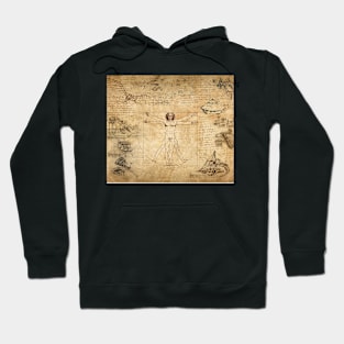 Leonardo da Vinci - Vitruvian Man Hoodie